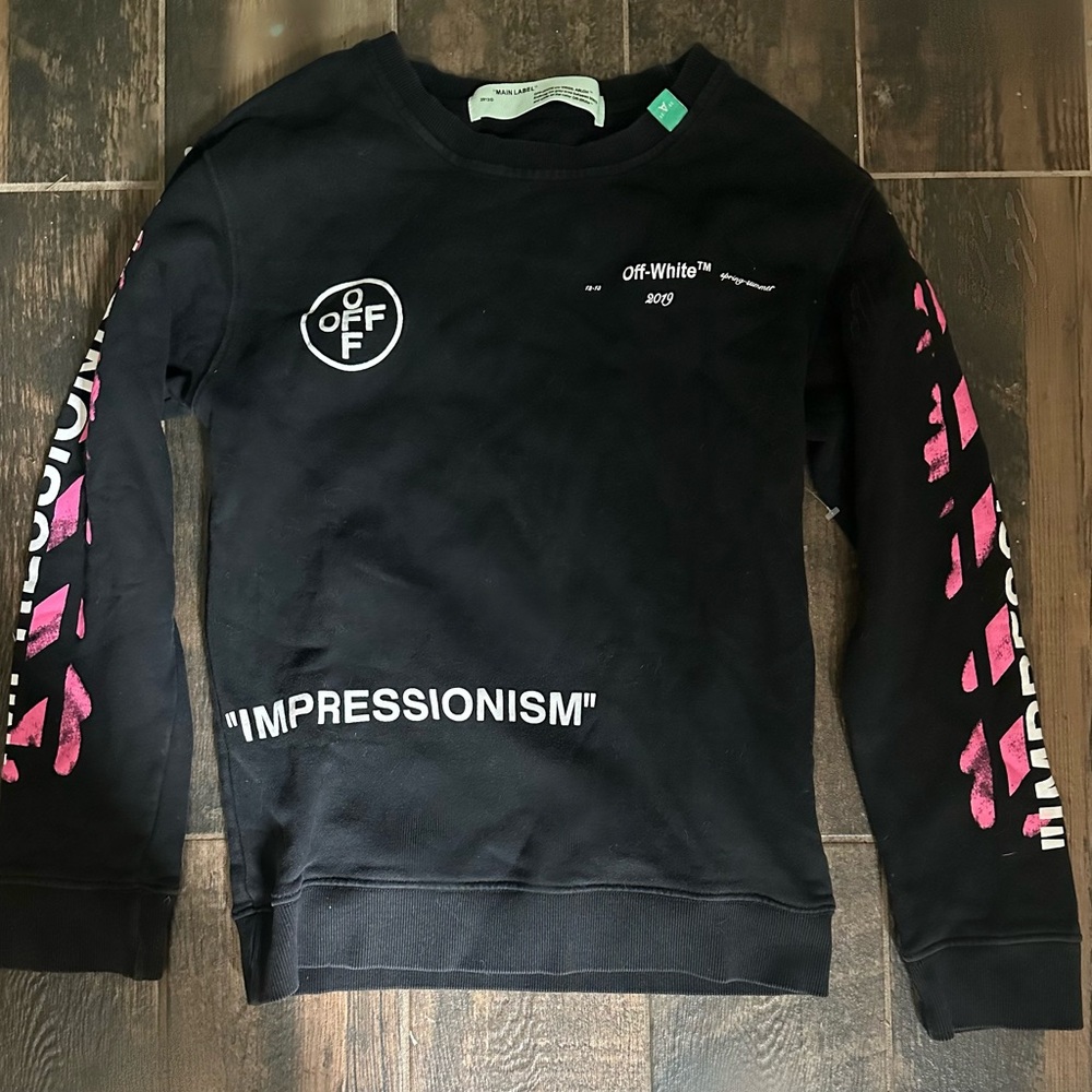 OFF-White 2013 “main Label” Virgil Abloh Sweater